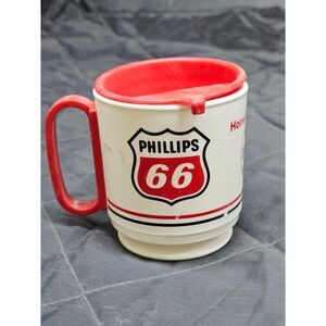 Vintage Mug Lot of 3 – Phillips 66 Shortstop, Army Medical Dept Floral Stoneware